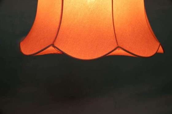 Image 1 of Lampe pendante tulipe vintage scandinave rose