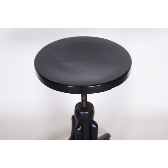 Image 1 of Tabouret de piano vintage Art Deco, 1920