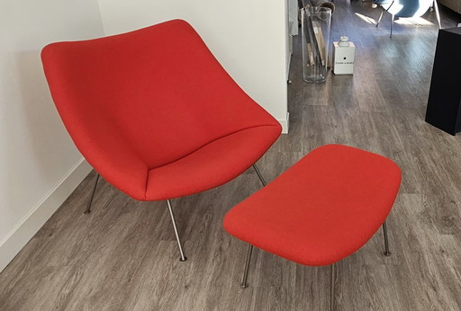 Artifort Oyster F157 Avec Ottoman assorti