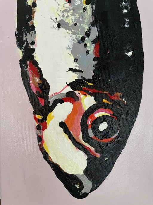 Diptyque de Dorade – schilderijen tekeningen, Canvas, Wood (photo 2 of 10)