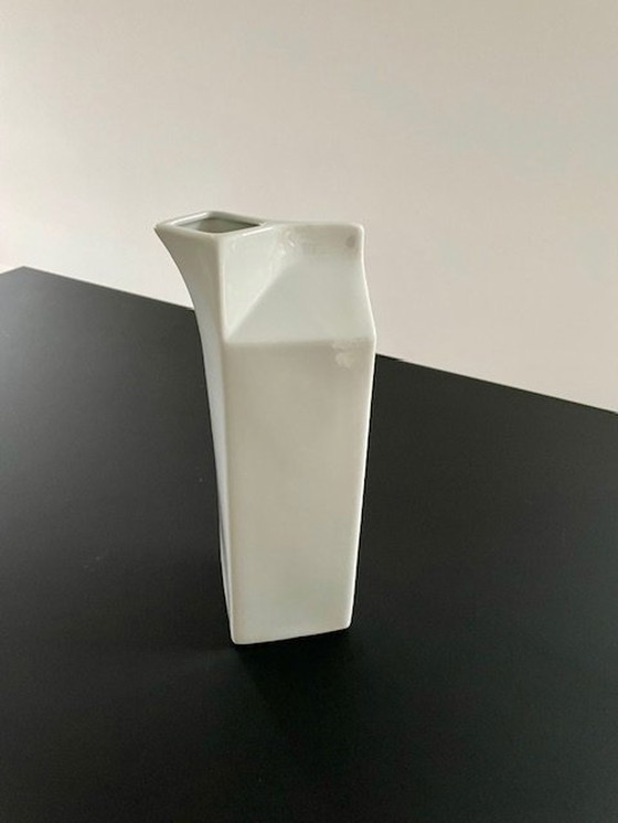 Image 1 of Vase à plateau de lait 24 cm de haut