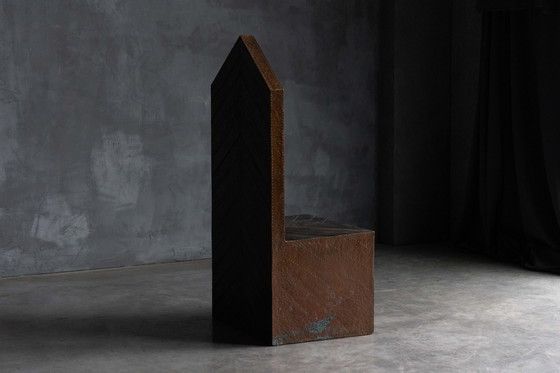 Image 1 of Chaise à trône de Sandro Lorenzini, Italie, années 1980