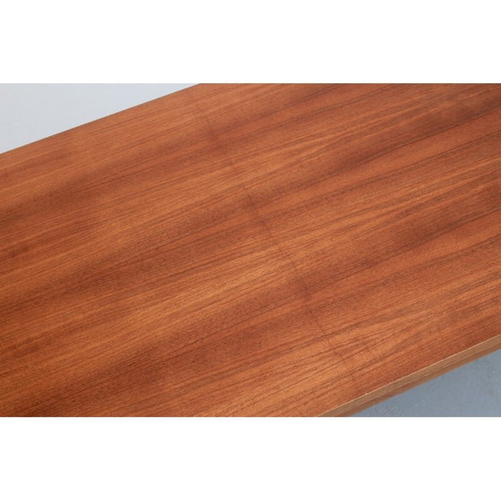 Image 1 of Table basse pliante vintage en noyer, 1960s