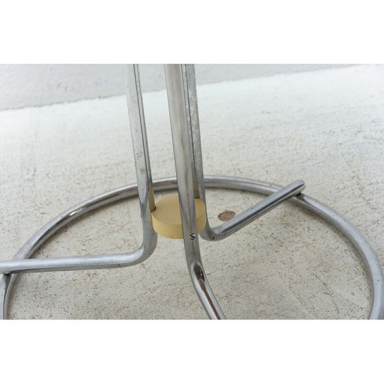 Image 1 of Table basse vintage Bauhaus en chrome, Tchécoslovaquie, années 1930