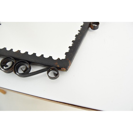 Image 1 of Miroir mural du milieu du siècle, Tchécoslovaquie années 1960