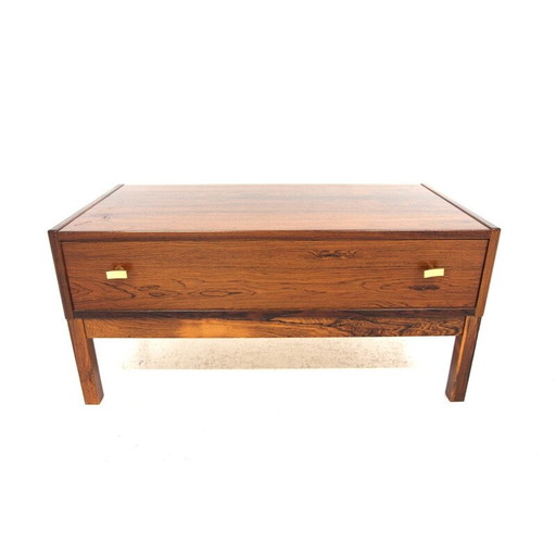 Commode scandinave en bois de rose, Suède 1960