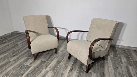 Image 1 of Fauteuils By Jindrich Halabala