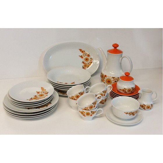 Image 1 of Service de table vintage en porcelaine, Allemagne 1970
