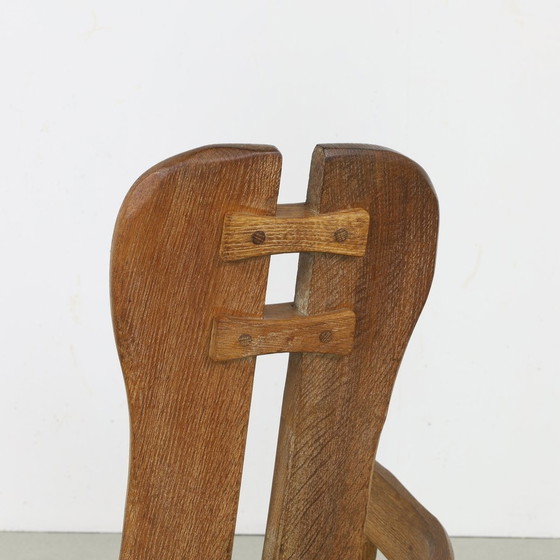 Image 1 of Fauteuil à bascule Brutalist De Puydt, 1970S