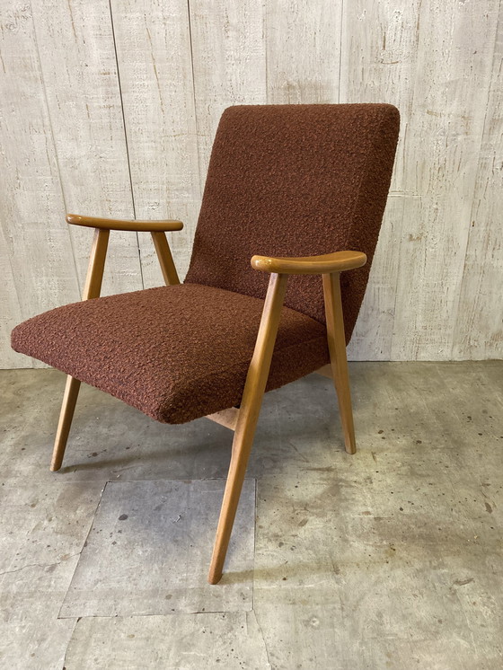 Image 1 of Ensemble De  2 Fauteuils Bouclettes 60'S