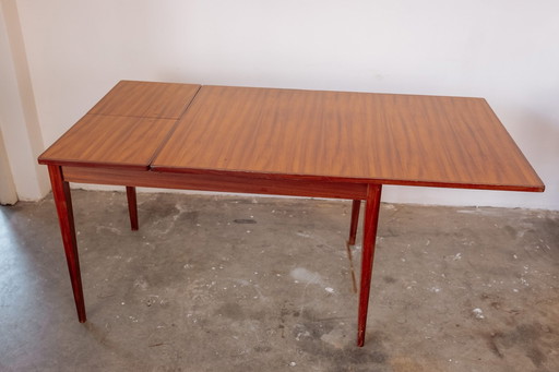 Table à manger extensible vintage 1960