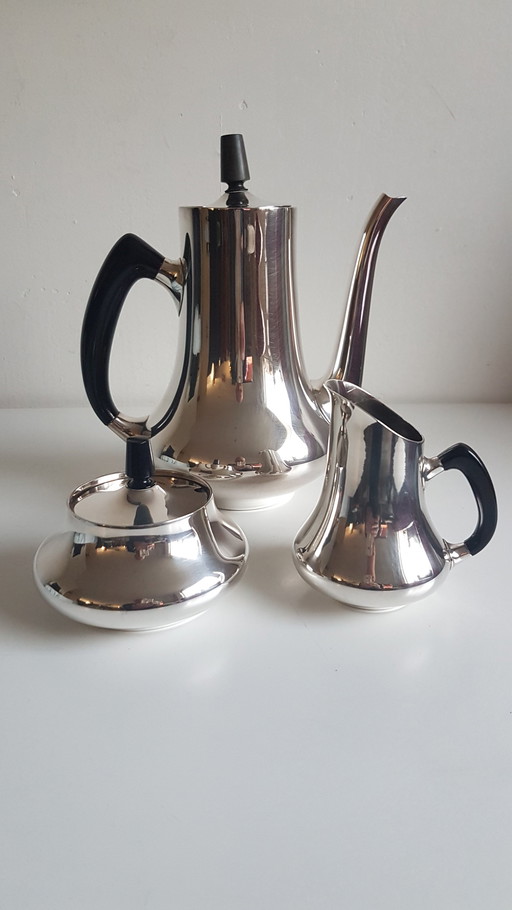 Cohr Denmark Service à café Design Hans Bunde