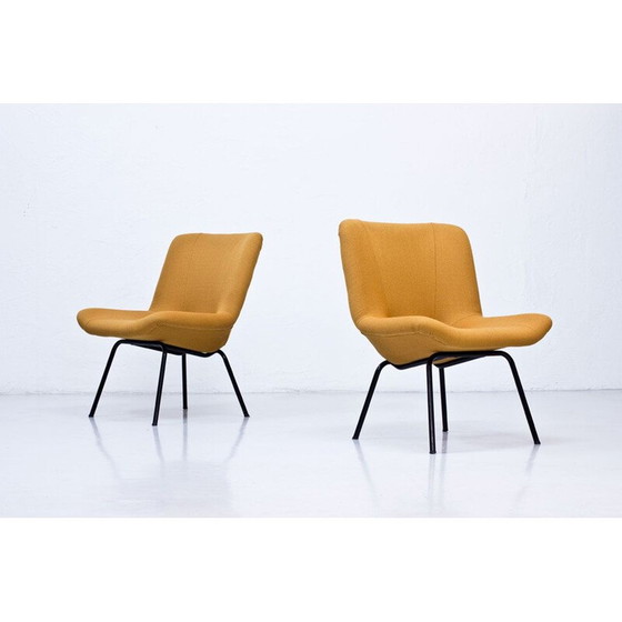 Image 1 of Paire de fauteuils lehto vintage de Carl Gustaf Hiort, 1950