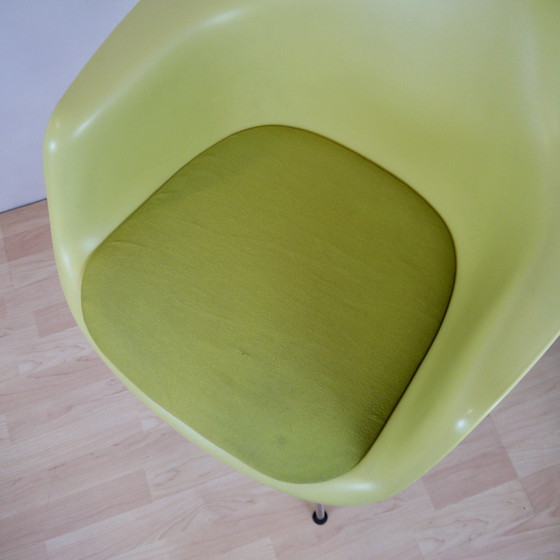 Image 1 of Vitra Eames Dax Chair Lime Green