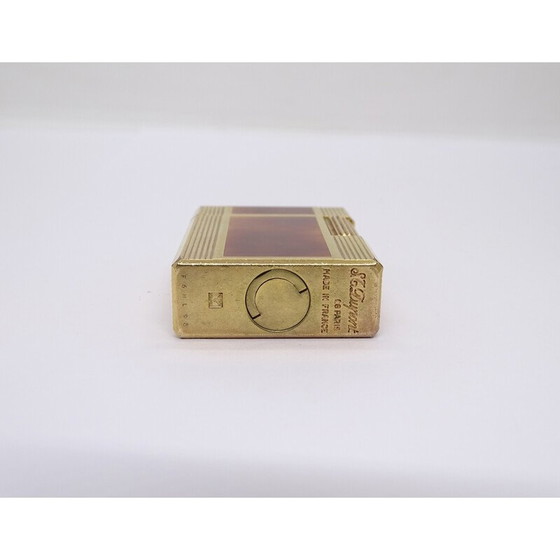 Image 1 of Briquet vintage de luxe plaqué en or jaune pour La Maison S.t. Dupont