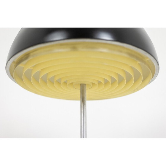 Image 1 of Lampe champignon vintage en acier inoxydable brossé, Allemagne 1970