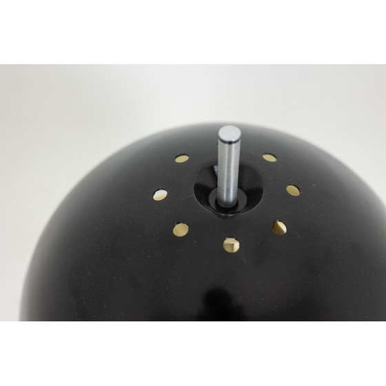 Image 1 of Lampe champignon vintage en acier inoxydable brossé, Allemagne 1970