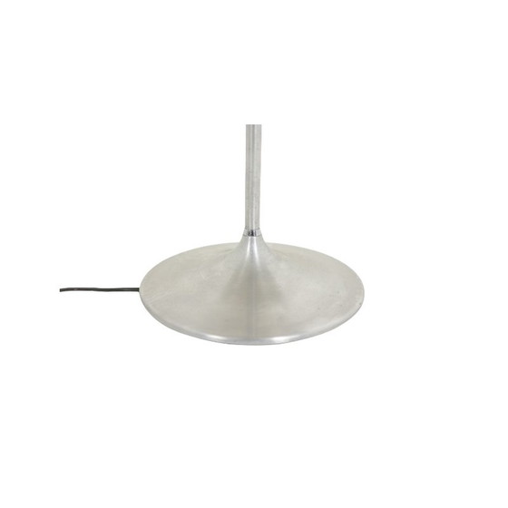 Image 1 of Lampe champignon vintage en acier inoxydable brossé, Allemagne 1970