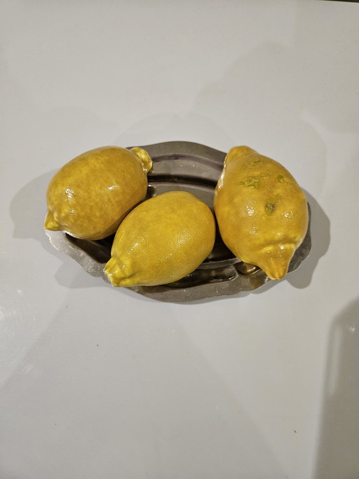 Citron En Céramique