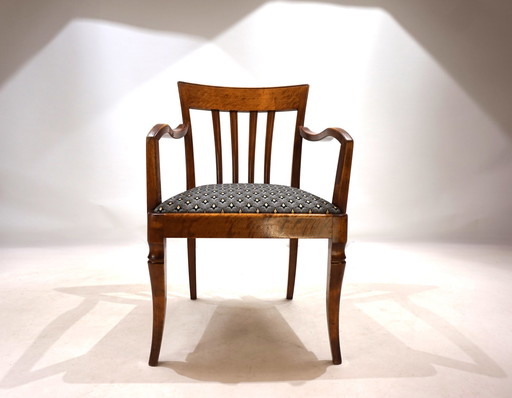 Fauteuil de capitaine allemand Art déco, 1930