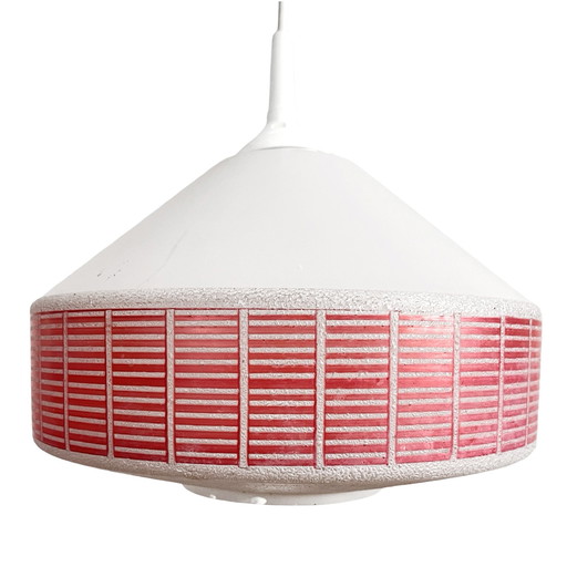 Lampe suspendue moderniste Veb Narva Leuchten Allemagne, 1970S.