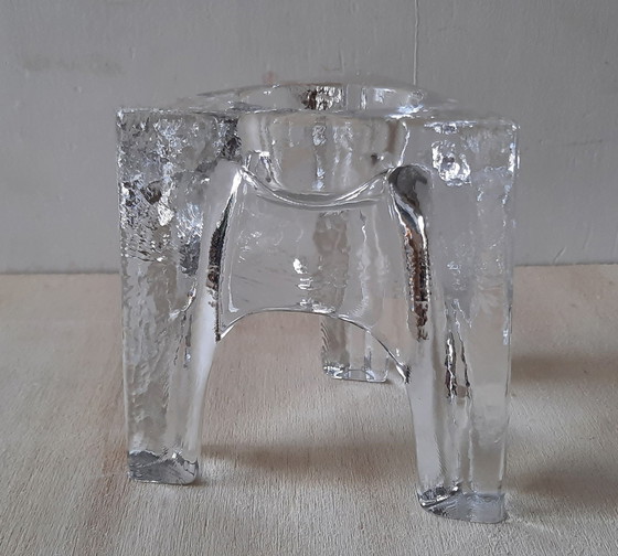 Image 1 of Porte-lampions en cristal au design finlandais