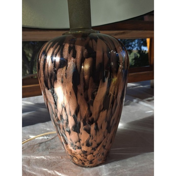 Image 1 of Lampe de table vintage Avventurina par Vincenzo Nason pour Murano, 1969