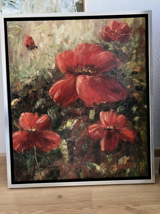 Image 1 of Peinture de coquelicots Carlo Rossi