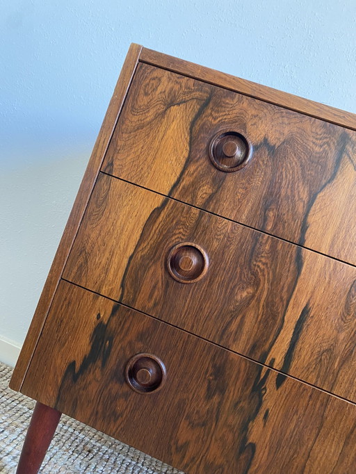 Vintage Rosewood / Commode en bois de rose