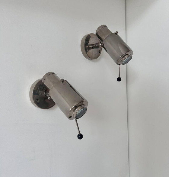 Image 1 of 2X Appliques Zodiac Par Jacques Biny Pour Lita - 1965