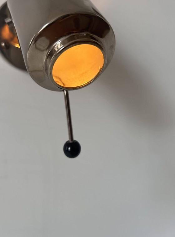 Image 1 of 2X Appliques Zodiac Par Jacques Biny Pour Lita - 1965