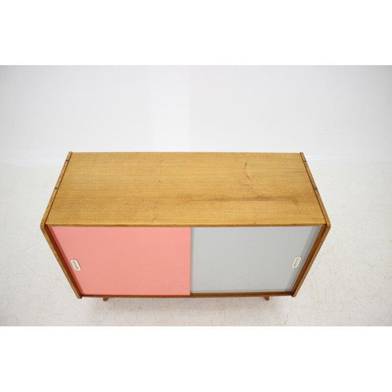 Image 1 of Buffet vintage en bois de chêne par Jiří Jiroutek, Tchécoslovaquie 1960