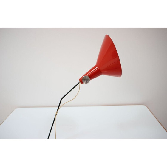 Image 1 of Lampe vintage en métal laqué par Josef Hurka pour Kovona, Tchécoslovaquie 1960