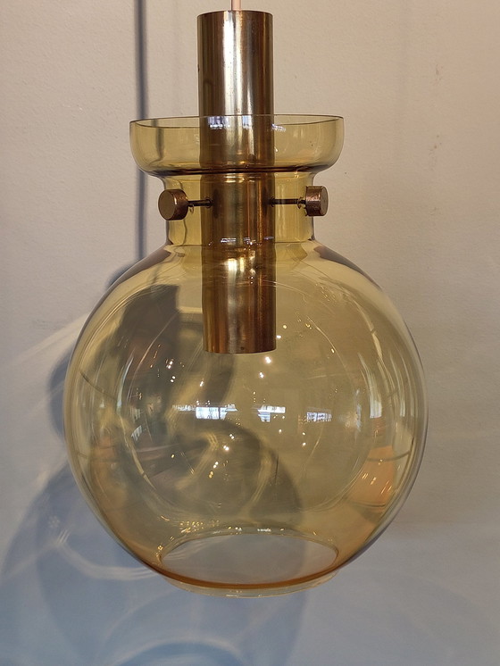 Image 1 of Lampe suspendue Glashutte Limburg Gold