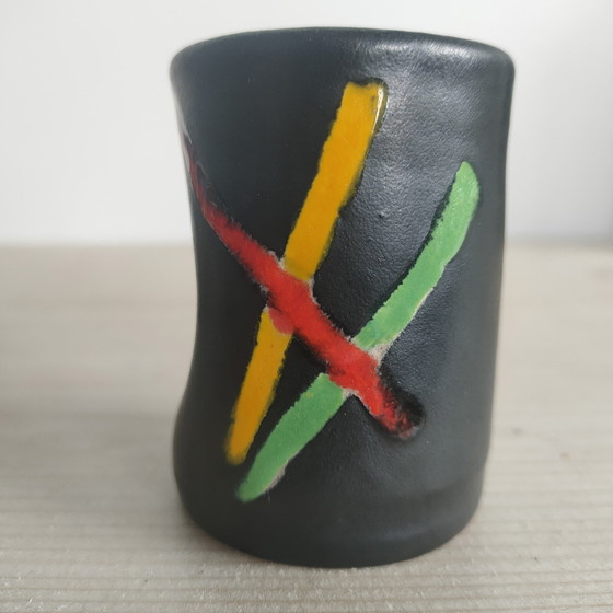 Image 1 of Ensemble d'objets d'art en céramique fabriqués à la main en France (Nissy, Annecy).