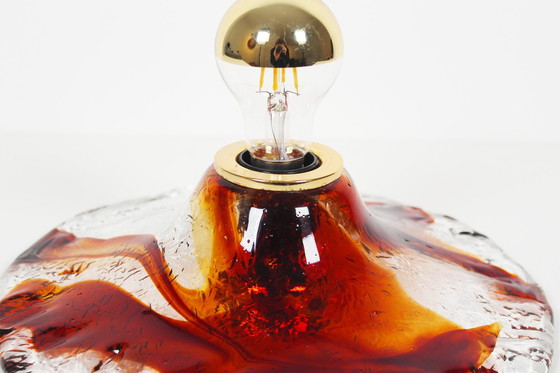 Image 1 of 1X Lampes murales en verre de Murano 'Donut' Vintage Rare By La Murrina