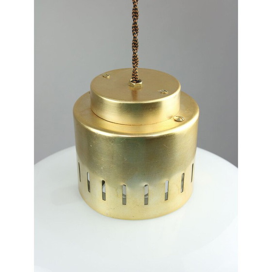 Image 1 of Lampe suspendue en opaline Mid Century
