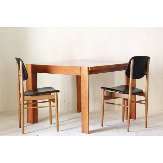 Image 1 of Table de salle à manger vintage, Afra & Tobia Scarpa pour Cassina 1980