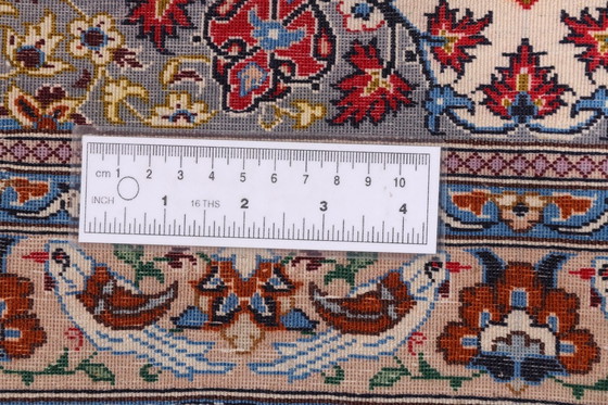 Image 1 of Silk Foundation Isfahan Masterpiece Carpet - Laine et soie fines