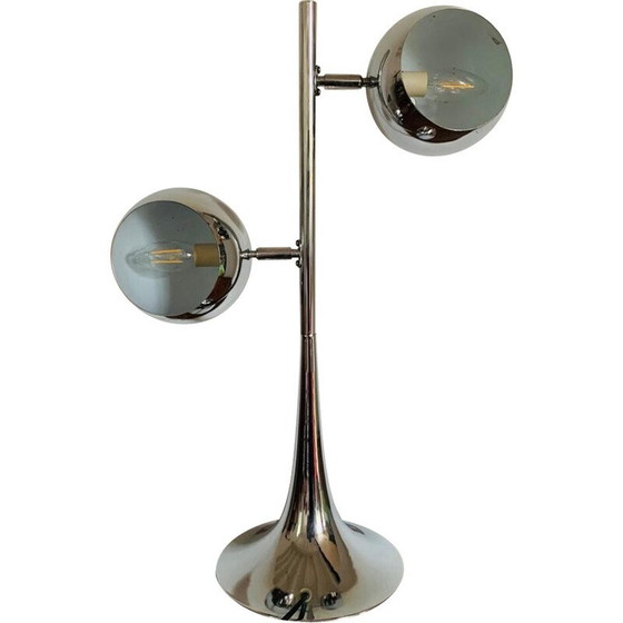 Image 1 of Vintage chrome "eyeball" desk lamp, 1970