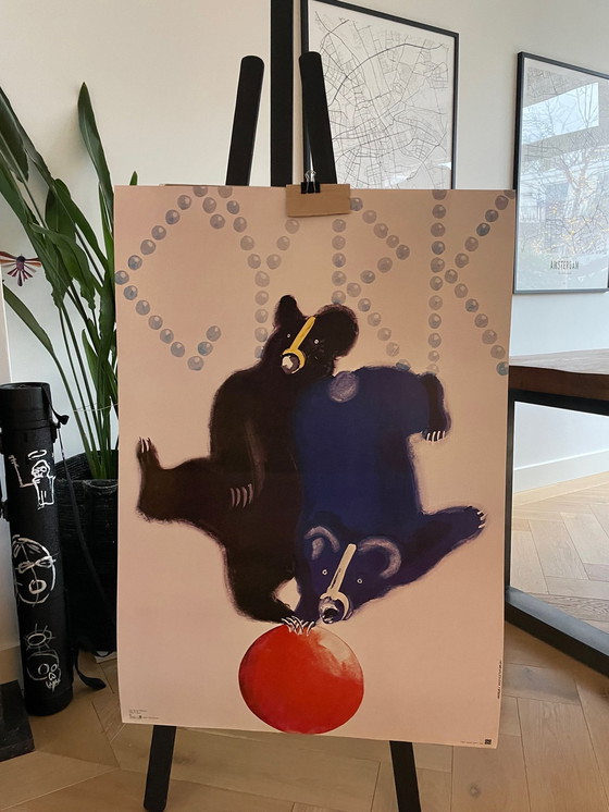 Image 1 of A.Krzysztoforski, Circus, 1979, affiche n° 83, copyright Desa Foreign Trade Enterprise, Pzgraf