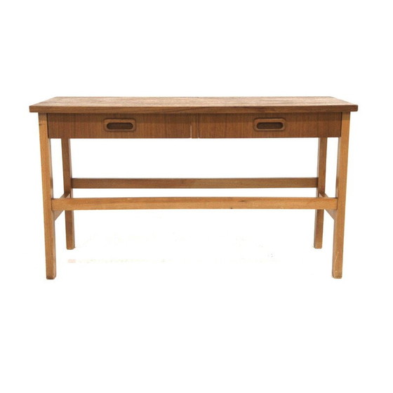 Image 1 of Commode vintage en teck et hêtre, Suède 1960