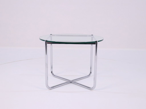 Table basse modèle Mr par Ludwig Mies Van Der Rohe pour Knoll, États-Unis, années 1980