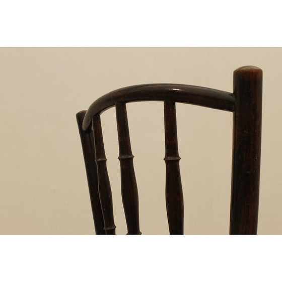Image 1 of Chaise vintage en hêtre de Thonet, Tchécoslovaquie, années 1930