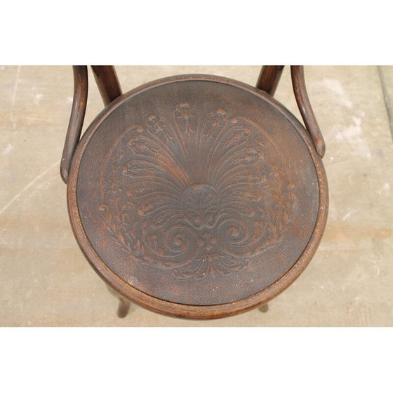 Image 1 of Chaise vintage en hêtre de Thonet, Tchécoslovaquie, années 1930