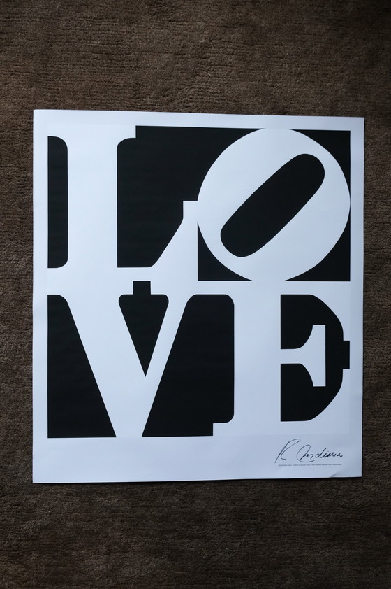 Image 1 of Robert Indiana "Love" - Affiche