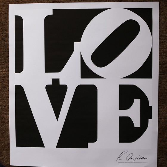 Image 1 of Robert Indiana "Love" - Affiche