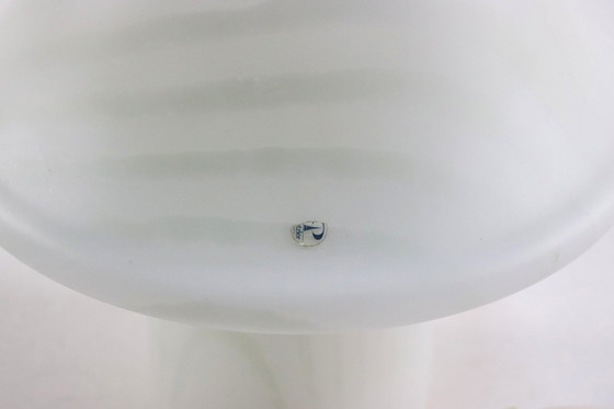 Image 1 of Peill & Putzler Zebra Mushroom Glass Lamp Lampe de table Xl