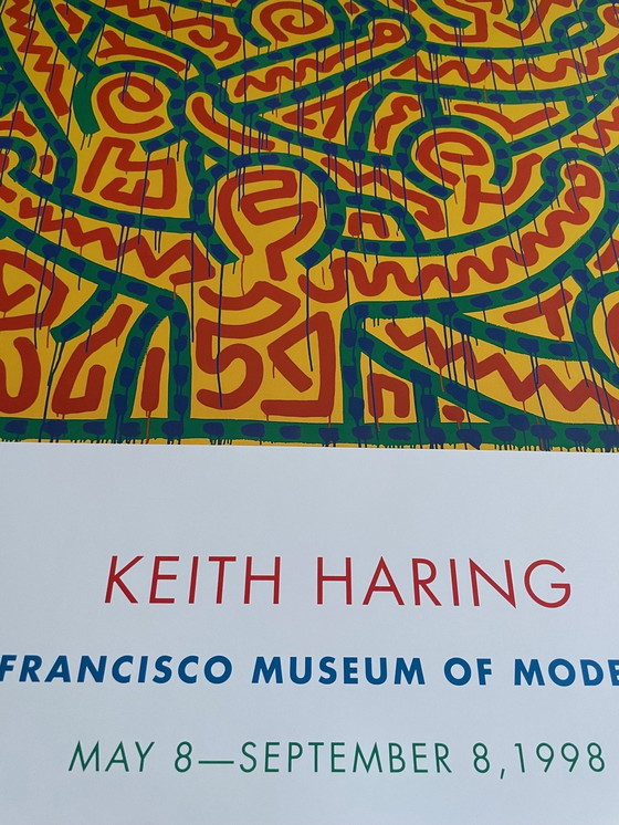 Image 1 of Keith Haring (1958-1990), Sans titre 1998, Musée d'art moderne de San Francisco