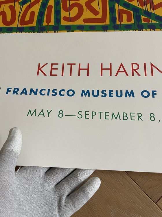 Image 1 of Keith Haring (1958-1990), Sans titre 1998, Musée d'art moderne de San Francisco